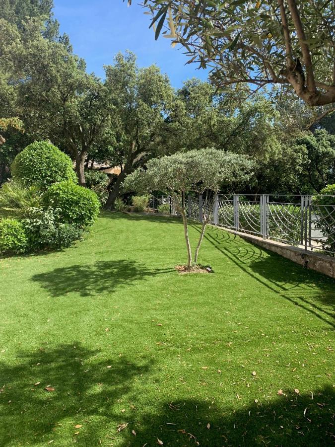 Studio En Rez-De-Jardin Arbore Avec Acces Piscine Et Clim Villeneuve-lès-Avignon Buitenkant foto